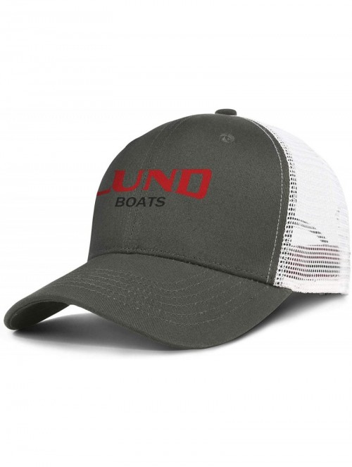 Baseball Caps Stylish Mens Trucker Hat Lund-Logo- Baseball Caps for Women Crazy Cotton Adjustable Unisex Mesh Ball Cap - CM18...