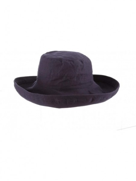 Sun Hats Women's Cotton Hat with Inner Drawstring and Upf 50+ Rating - Denim - CB11D8OFV0V $41.34