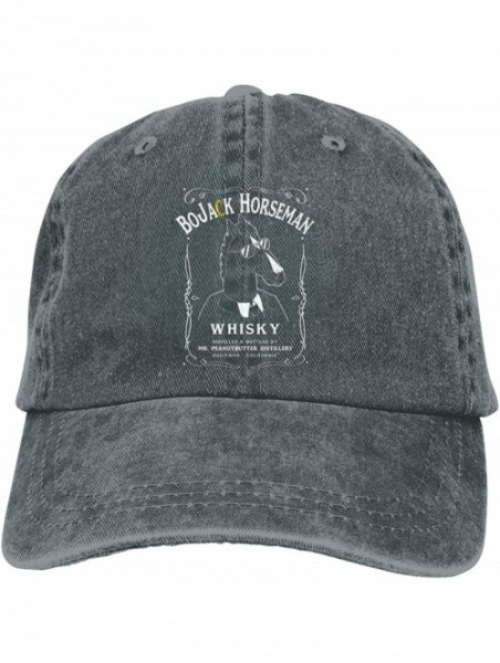 Baseball Caps BoJack-Horseman-Whiskey Unisex Baseball Cap Funny Travel Cowboy Hat - Deep Heather - CC18Y054XY2 $19.21