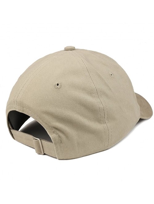 Baseball Caps Established 1945 Embroidered 75th Birthday Gift Soft Crown Cotton Cap - Khaki - C0180L8857U $21.34