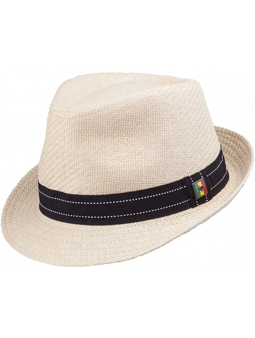 Fedoras Fragile Fedora Hat - Natural - C511D3ORDA1 $51.16