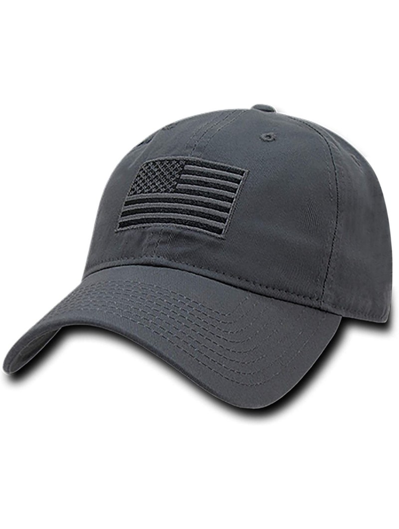 Baseball Caps Polo Style American Pride Flag Baseball Caps - 1tsa-dark Grey - CH122NQKFYB $15.08