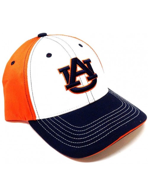 Baseball Caps NCAA Teams Champ Commander Adjustable Curve Bill Hat - Auburn University - Tigers - CR18NS6XR6S $12.65