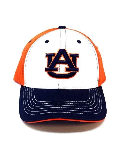 Baseball Caps NCAA Teams Champ Commander Adjustable Curve Bill Hat - Auburn University - Tigers - CR18NS6XR6S $12.65