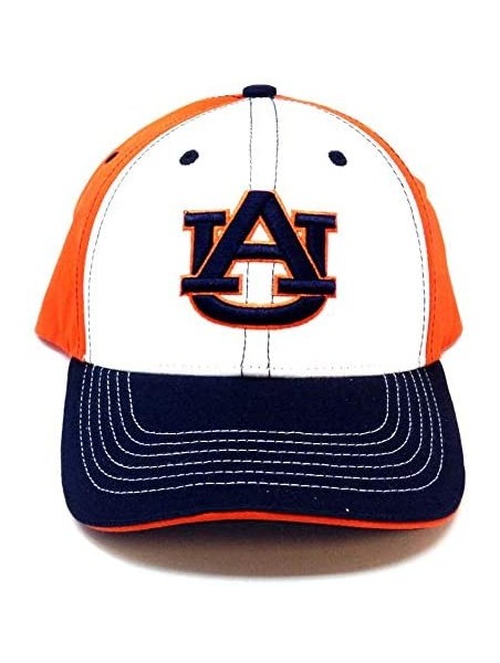 Baseball Caps NCAA Teams Champ Commander Adjustable Curve Bill Hat - Auburn University - Tigers - CR18NS6XR6S $12.65