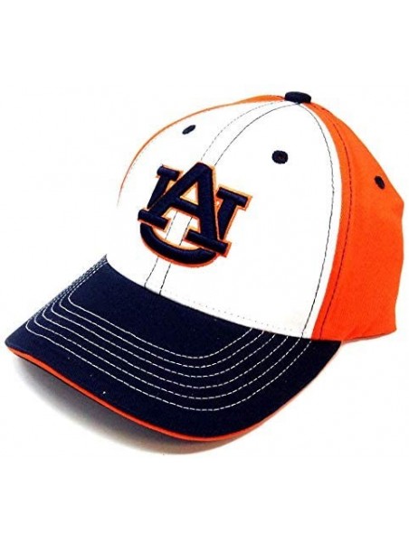 Baseball Caps NCAA Teams Champ Commander Adjustable Curve Bill Hat - Auburn University - Tigers - CR18NS6XR6S $12.65