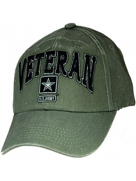 Baseball Caps U.S. Army Veteran Cap. OD Green - CV11YU8KP7D $21.95