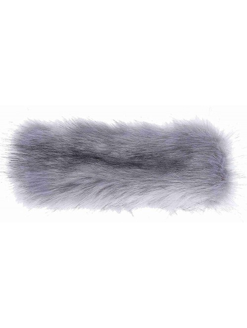 Cold Weather Headbands Faux Fur Headband with Elastic Fluffy Fur Hat Winter Ear Warmer Women Earmuff Ski Cold Weather Caps - ...