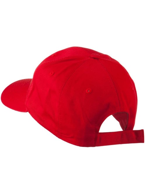 Baseball Caps Christmas Hat with Santa Claus Embroidered Cap - Red - CN11GI6OBHP $29.29