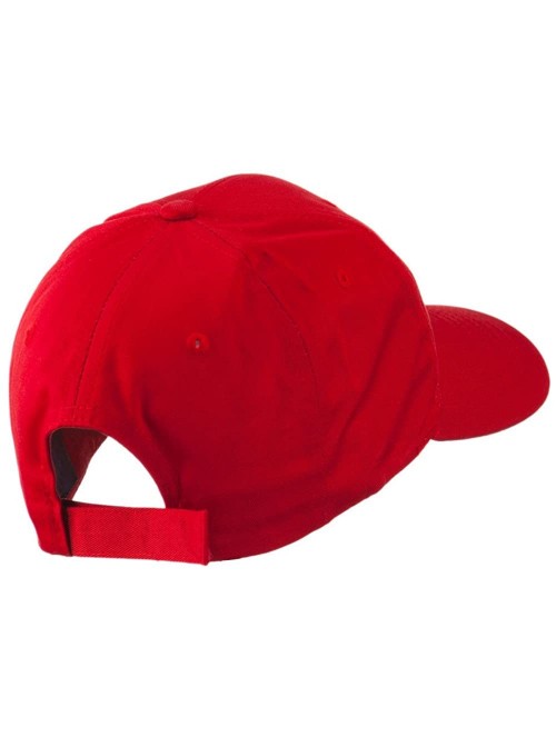 Baseball Caps Christmas Hat with Santa Claus Embroidered Cap - Red - CN11GI6OBHP $29.29