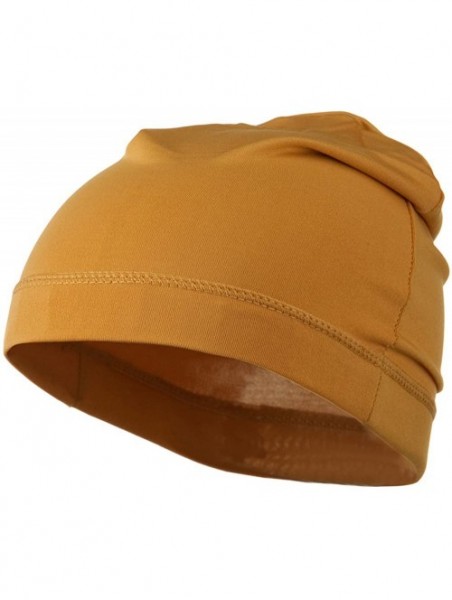 Baseball Caps Real Fit Spandex Cap - Timber - CC11C0N5LCJ $10.27