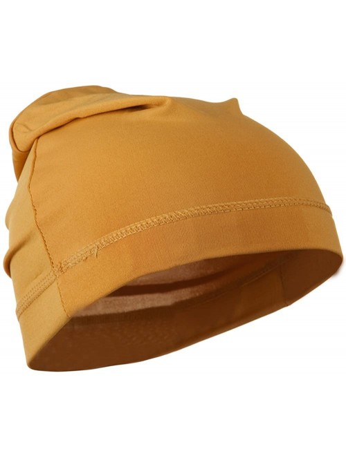 Baseball Caps Real Fit Spandex Cap - Timber - CC11C0N5LCJ $10.27