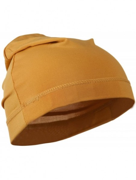 Baseball Caps Real Fit Spandex Cap - Timber - CC11C0N5LCJ $10.27