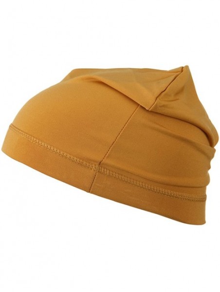 Baseball Caps Real Fit Spandex Cap - Timber - CC11C0N5LCJ $10.27