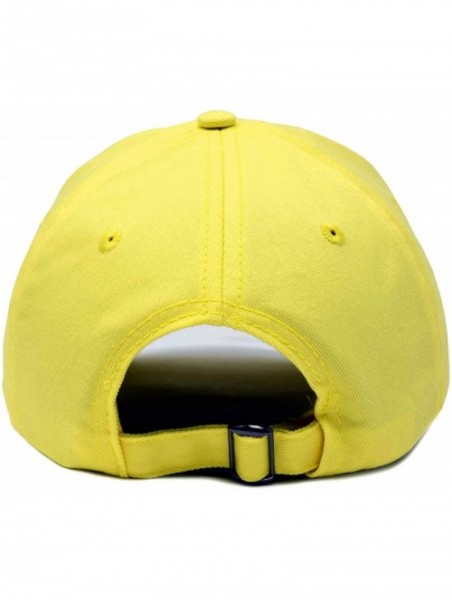 Skullies & Beanies Custom Embroidered Hats Dad Caps Love Stitched Logo Hat - Minion Yellow - CV18M7Y9SYT $14.04