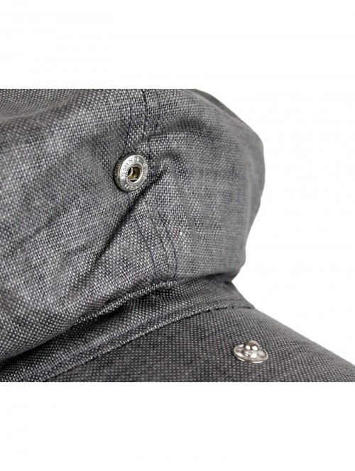 Newsboy Caps Men's Linen 8 Panel Applejack Gatsby newsboy IVY Hat - Grey - C911ZR8XLSZ $12.40