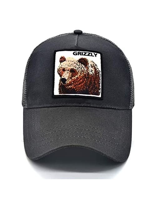 Baseball Caps Profile Baseball Trucker Adjustable Outdoor - Bear - CB184K0N6OK $11.12