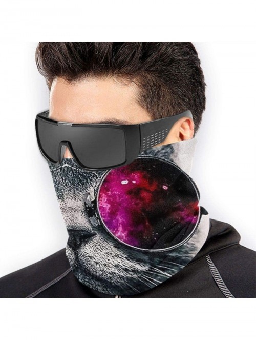 Balaclavas Neck Gaiter Headwear Face Sun Mask Magic Scarf Bandana Balaclava - Space Cool Cat - CO1979N5QT2 $18.84