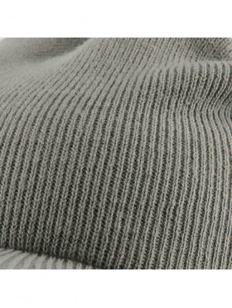 Skullies & Beanies Cuffless Beanie Sports Visor- Grey - C7111GHDTFB $13.97