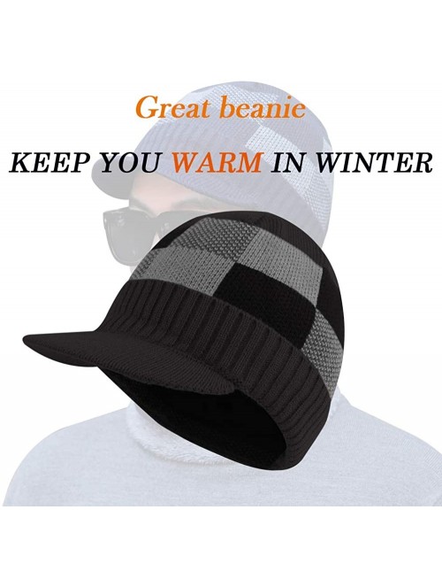 Skullies & Beanies Winter Beanie Warmer Fleece Outdoor - Black - CU18ZCR79CL $16.51