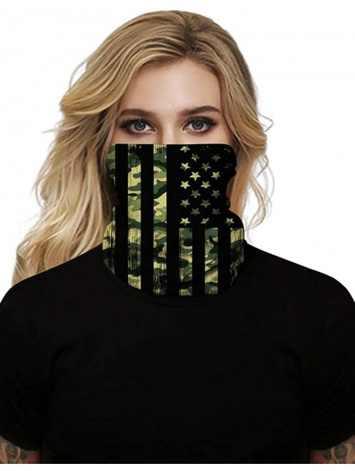 Balaclavas Bandana Face Mask Neck Gaiter- Unisex Scarf Mask Tube Multifunctional Headwear- Buff Face Mask - G-flag-5 - CN198Z...