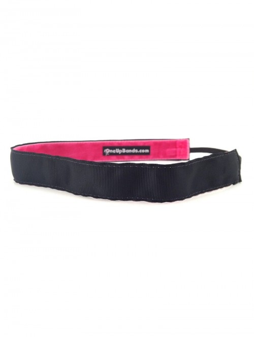 Headbands Women's Solid Black One Size Fits Most - Black - CX11K9XFERJ $22.11