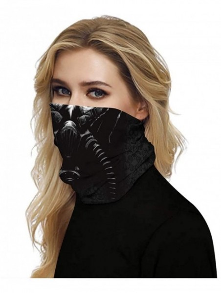 Balaclavas Bandanas Face Scarf Single Pack Print Unisex Headband Head Wrap - Pattern-06 - C6197SKAKQC $10.19