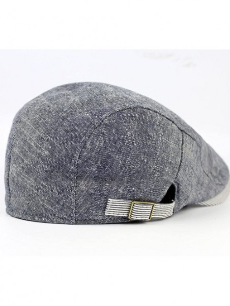 Newsboy Caps Men's Gatsby Ivy Irish Hunting Newsboy Cabbie Hat Cap - Light Grey - CF126GJPWCV $11.35