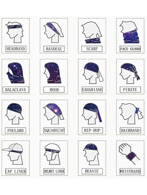 Balaclavas Unisex Seamless Rave Bandana Neck Gaiter Tube Headwear Bandana for Sun Hot Summer Cycling Hiking Fishing - White -...