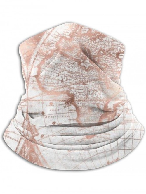 Balaclavas Vintage Old World Map Women Face Scarf Bandana Face Mask Men Balaclava - CG19879QWN3 $29.26