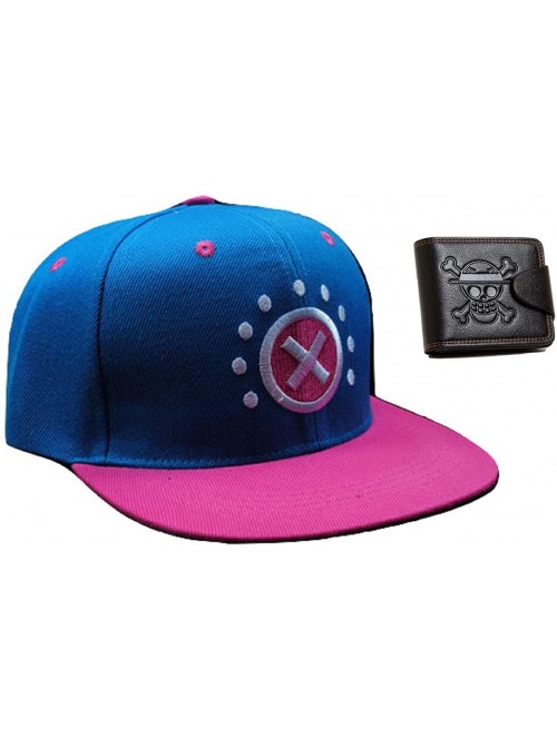 Baseball Caps One Piece Anime Skull Baseball Cap Adjustable Snapback Hat Unisex- Free Wallet - 2 - CU18M40IR3W $57.03