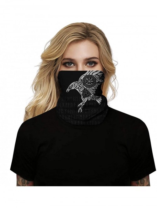 Balaclavas Unisex Seamless Rave Multifunctional Headwear Face Mask Headband Neck Gaiter - Style35 - CH19806NM5T $14.54