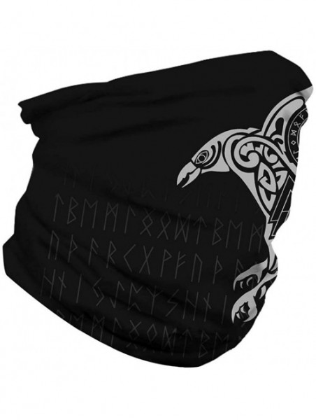 Balaclavas Unisex Seamless Rave Multifunctional Headwear Face Mask Headband Neck Gaiter - Style35 - CH19806NM5T $14.54