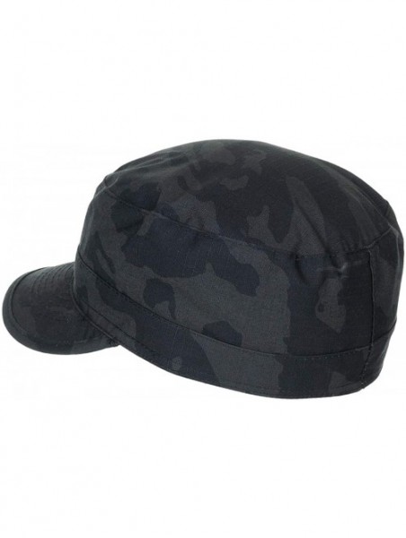 Baseball Caps Men's Ripstop BDU Field Cap Night Camo - C11149ZC47V $14.57