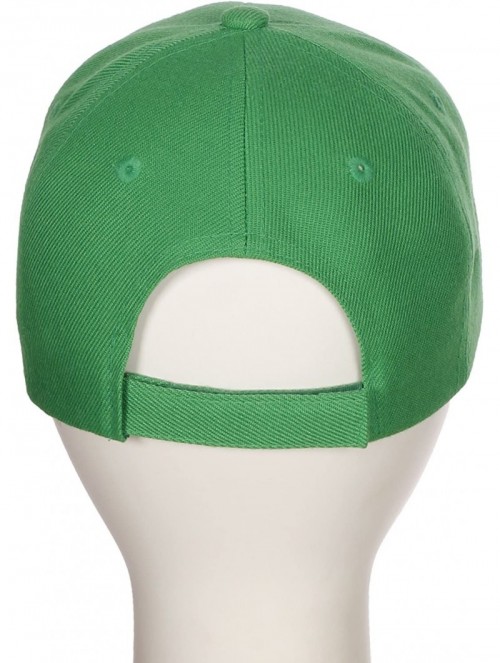 Baseball Caps Classic Baseball Hat Custom A to Z Initial Team Letter- Green Cap White Black - Letter S - CF18IDY6KSH $11.94