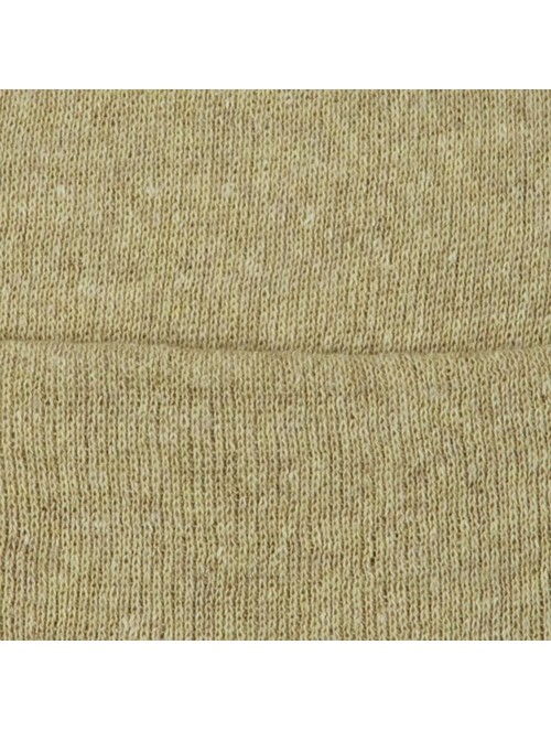 Skullies & Beanies Big Size Stretch ECO Cotton Long Beanie - Khaki - CZ1156XGRNH $26.03