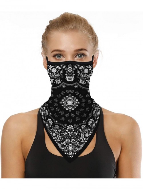 Balaclavas 3D Cool Unisex Bandana Rave Face Mask Anti Dusk Neck Gaiter Face Cover UV Protection Outdoor Face Cover - C11987OM...