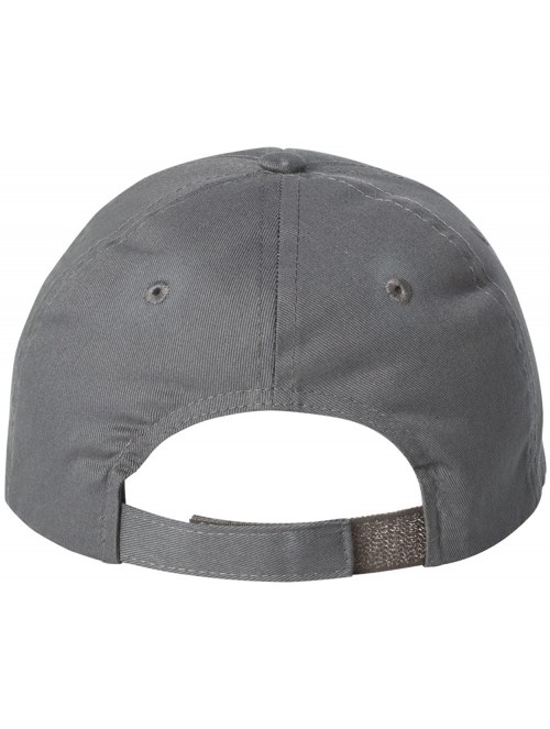 Baseball Caps Mens Twill Cap with Velcro Closure (2260) - Dark Grey - C4126WT3X7L $12.34