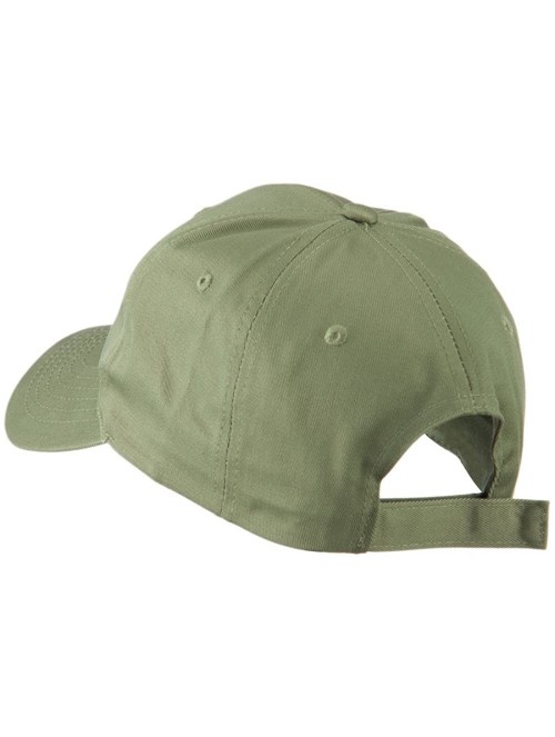 Baseball Caps Tae Kwon Do in Korean Embroidered Cap - Olive - CI11G67K8LT $35.16