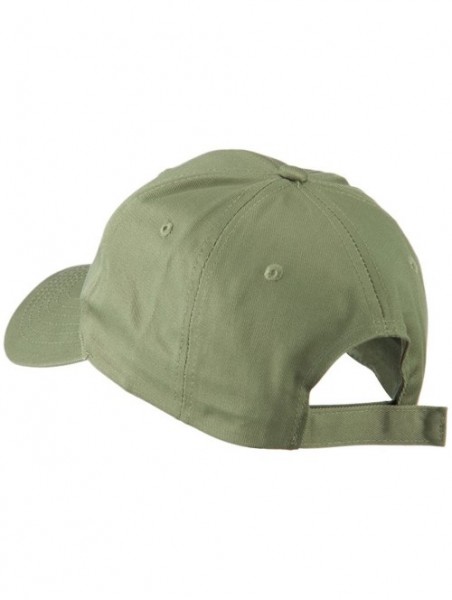 Baseball Caps Tae Kwon Do in Korean Embroidered Cap - Olive - CI11G67K8LT $35.16