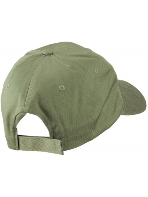 Baseball Caps Tae Kwon Do in Korean Embroidered Cap - Olive - CI11G67K8LT $35.16