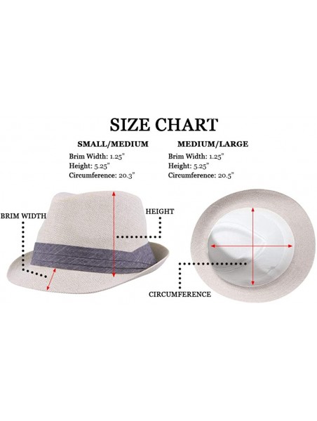 Fedoras Vintage Unisex Fedora Hat Classic Timeless Light Weight - 0197 - Brown - C818DKZK5US $15.83