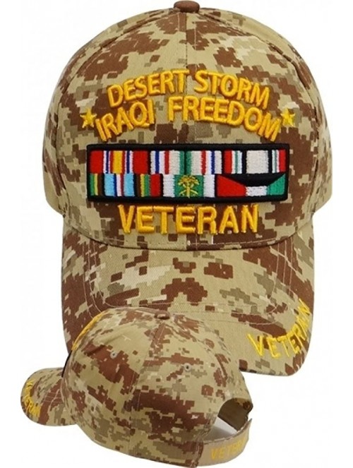 Baseball Caps Desert Storm Iraqi Freedom Veteran Sandwich Bill Mens Cap - Desert Digital - CP18E9NQZX0 $16.90