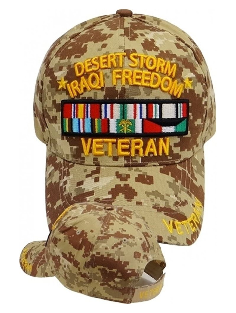 Baseball Caps Desert Storm Iraqi Freedom Veteran Sandwich Bill Mens Cap - Desert Digital - CP18E9NQZX0 $16.90