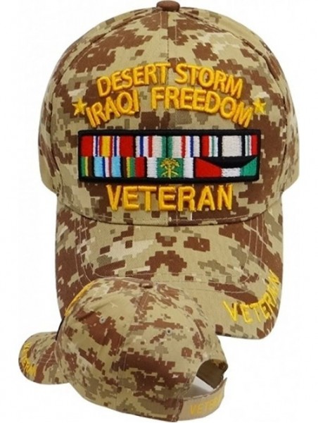 Baseball Caps Desert Storm Iraqi Freedom Veteran Sandwich Bill Mens Cap - Desert Digital - CP18E9NQZX0 $16.90