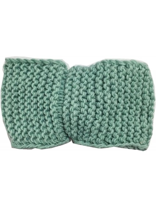 Headbands Knitted BOW Headband Ear Warmer Ear Warmer Winter Hair Bands Headband (N71) - Mint Green - C2120G7LD09 $13.48