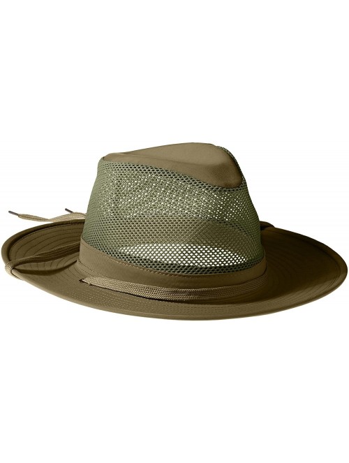 Cowboy Hats Men's Aussie Crushable Hat - Olive - CB112IMF6B3 $41.33