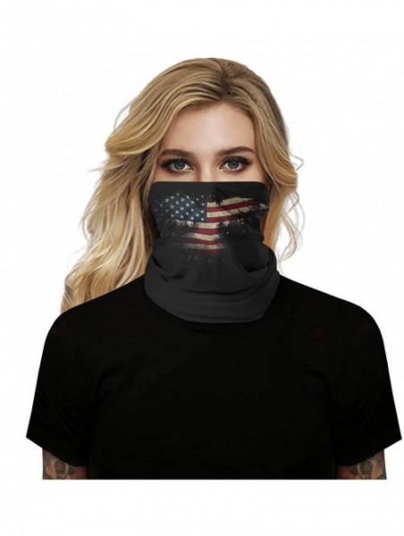 Balaclavas Summer Bandanas Face Cover Handwear Neck Gaiter Magic Seamless Scarf for Dust- Outdoors- Festivals- Sports - C5198...