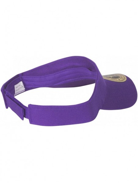 Visors Blank Adjustable Visors - 12-Pack - Purple - CL18SE9S4Z9 $39.46