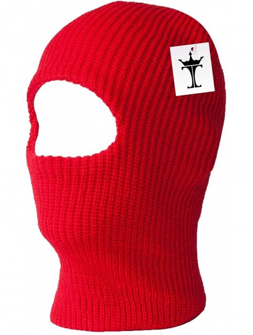 Balaclavas One Hole Ski Mask (20 - Red - CI11BFGIOVR $13.14